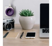 PRISE AVEC PORT USB REVERSIBLE BEWATT BLANC/BLEU